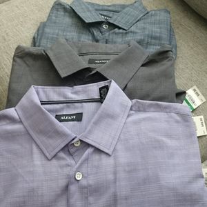 NEW Men's Alfani shirts. Paid $49.00 each